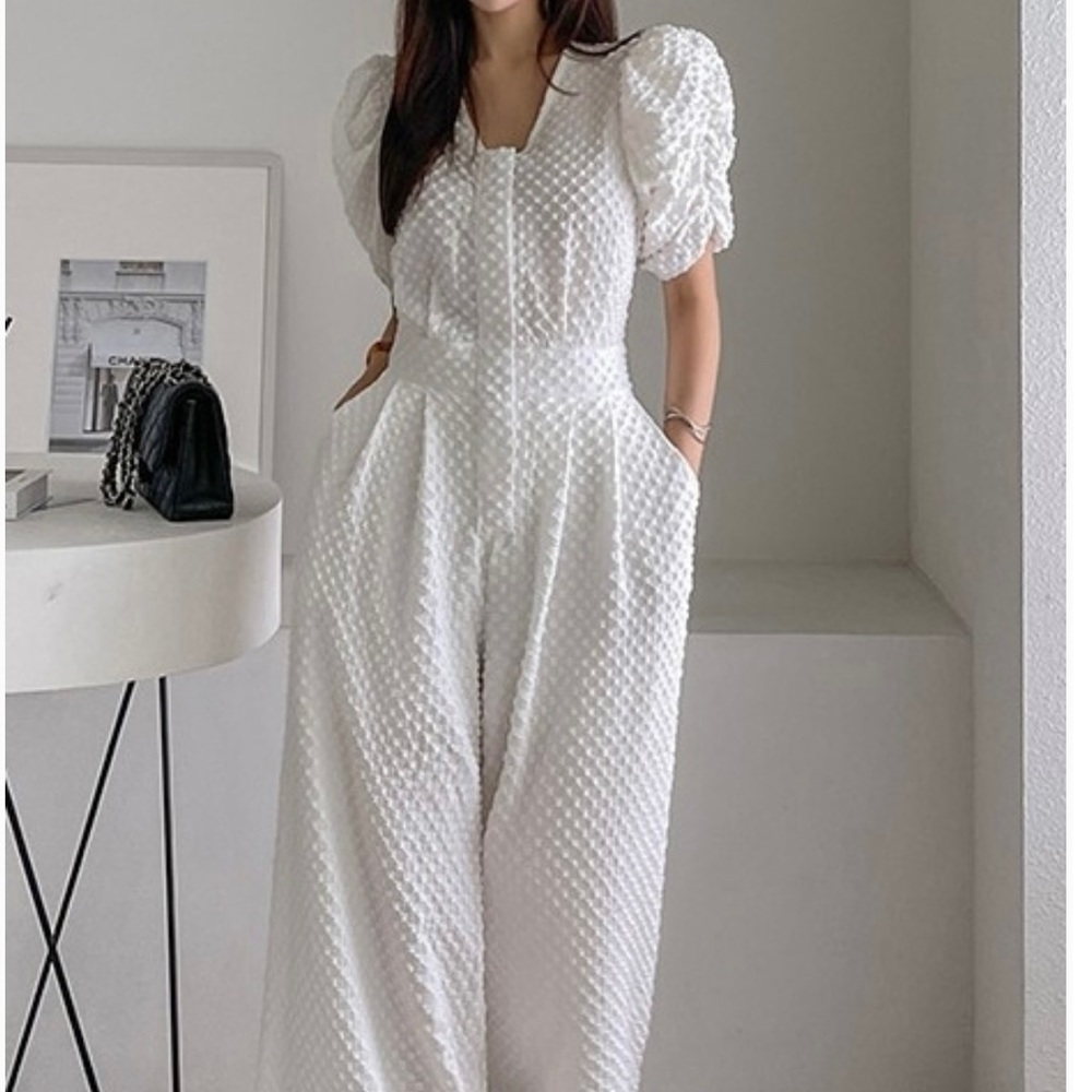 White Jumpsuit